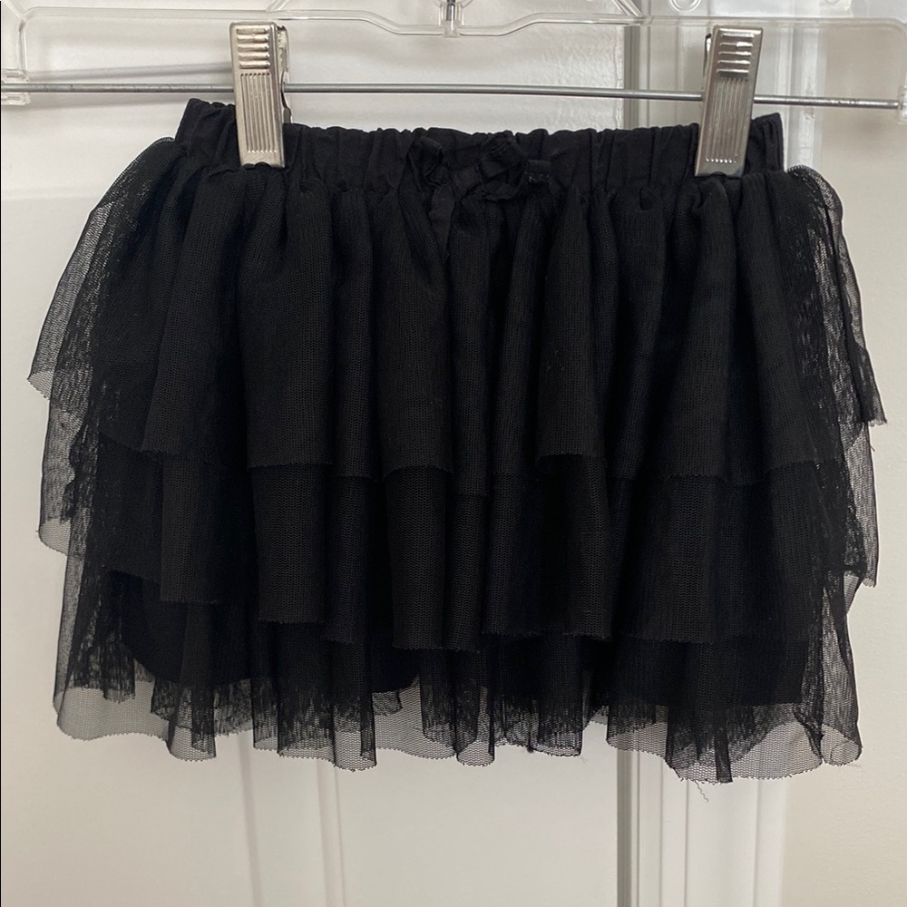 Zara Ruffled Tulle Skirt - Picture 2 of 6